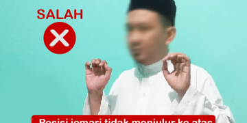 cara mengangkat tangan saat takbiratul ihram takbir sholat