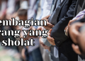 Pembagian Orang yang Sholat