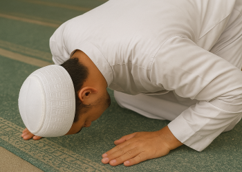 Sujud Seperti Anjing Menempelkan Lengan Ke Lantai