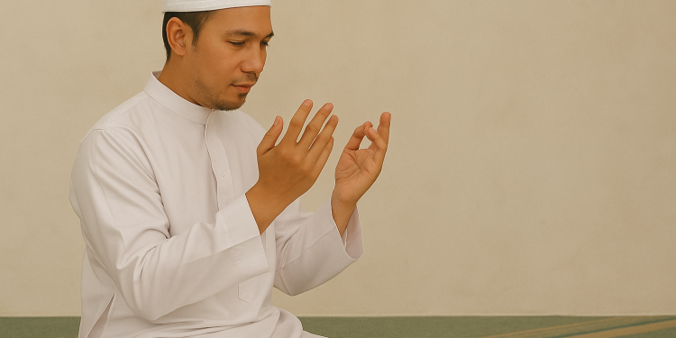 membunyikan jari jemari saat shalat