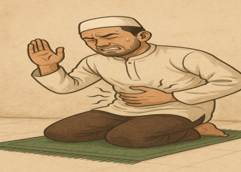 Terhidang Makanan Saat Shalat