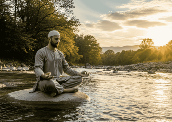 meditasi yoga shalat