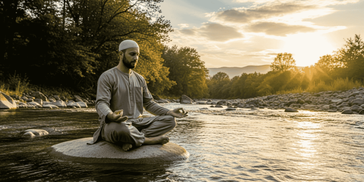 meditasi yoga shalat