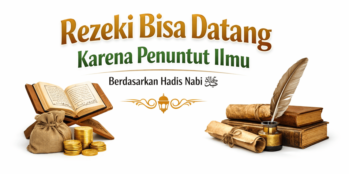 Rezeki Bisa Datang Karena Penuntut Ilmu | Hadis Nabi