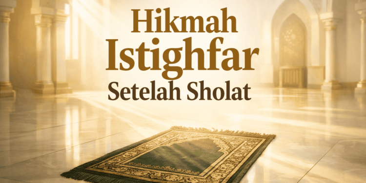 Hikmah Istighfar Setelah Sholat